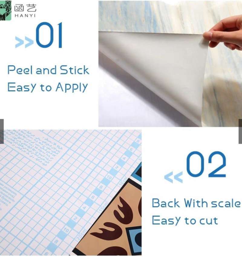 Jual Wallpaper Dinding 45cm X 10 M Stiker Dinding Biru Star Terbaru Juli 2021 Blibli