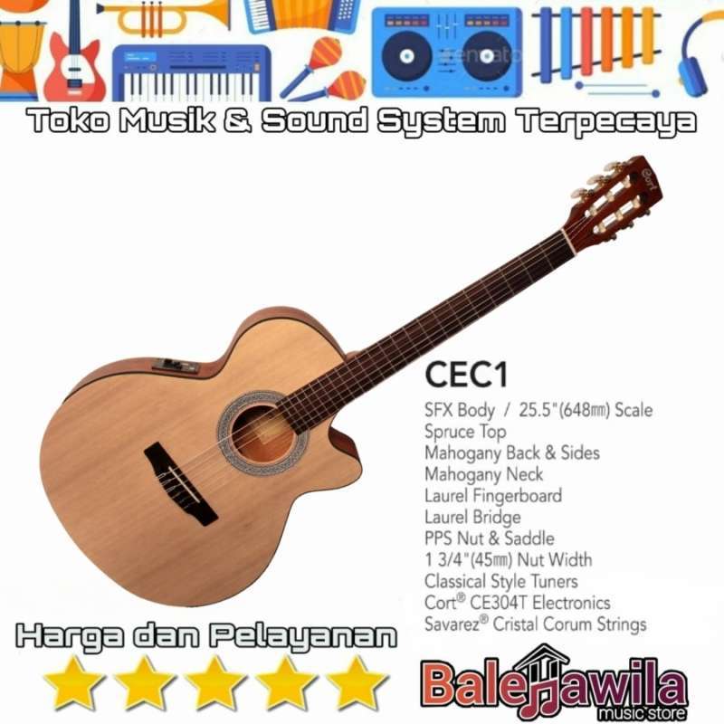 Cort CEC1  Classic Series Acoustic Guitar