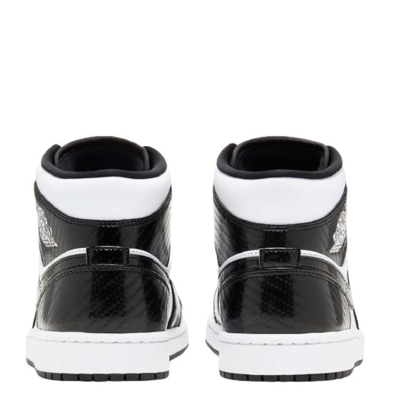 jordan 1 mid black carbon