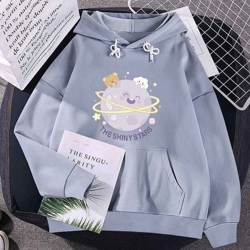 Jual HARUSTORE Theshinystars Hoodie Wanita Sweater Korea Hoodie