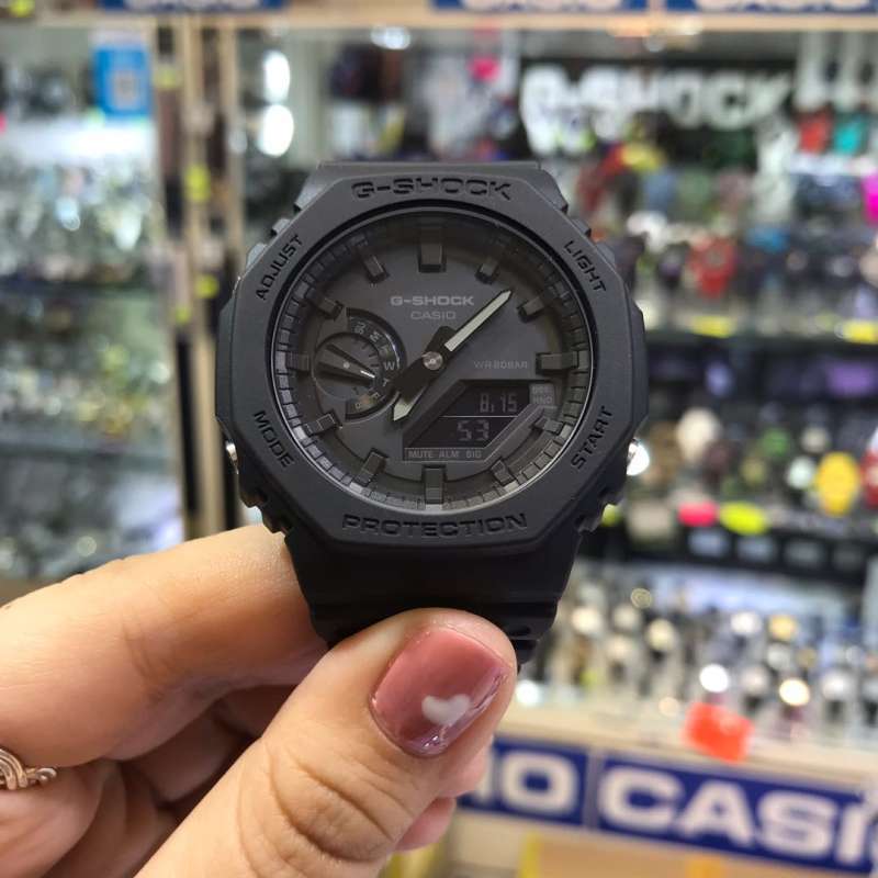 Promo Casio G-Shock GA-2100-1A1DR - Jam 