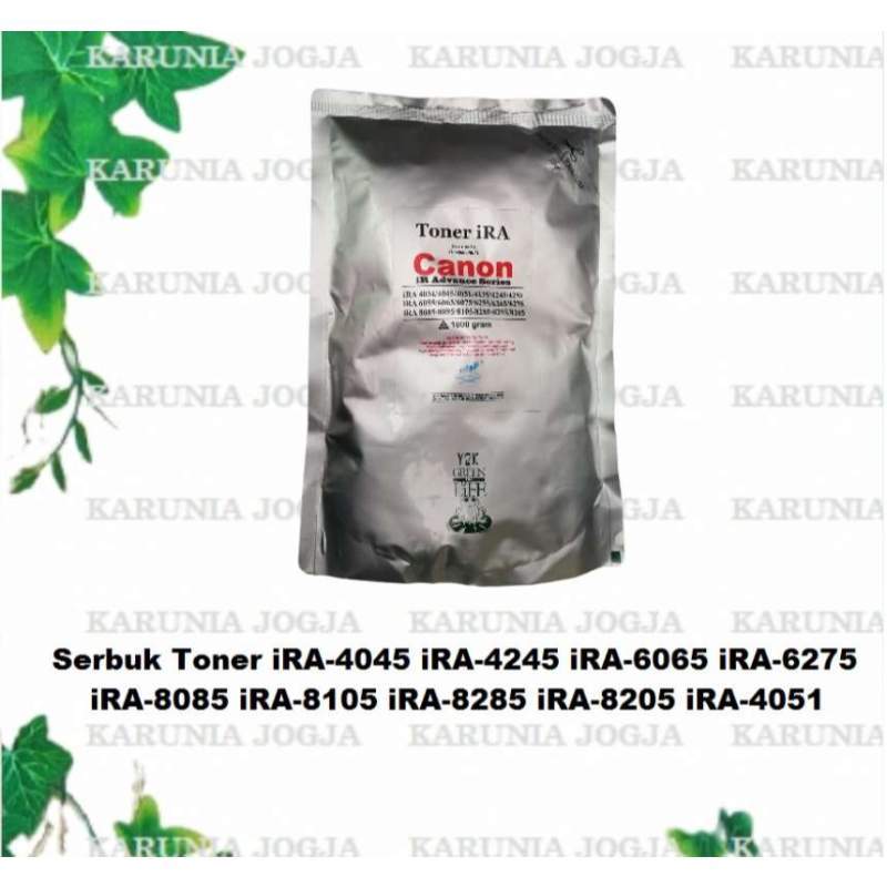 serbuk toner can0n ira 6275 ira 6265 ira 8085 ira 8095 ira 8105 ira 8285 ira 8295 ira 8205
