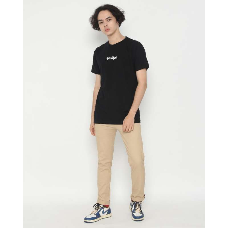 Jual T-shirt Vintage Black Erigo - XXL 