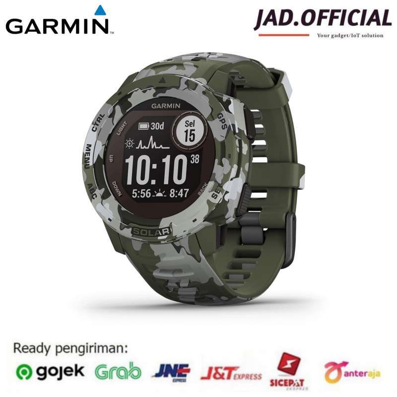 Jual GARMIN INSTINCT SOLAR CAMO EDITION GPS GARANSI RESMI di Seller JAD  Official - Kalideres, Kota Jakarta Barat | Blibli