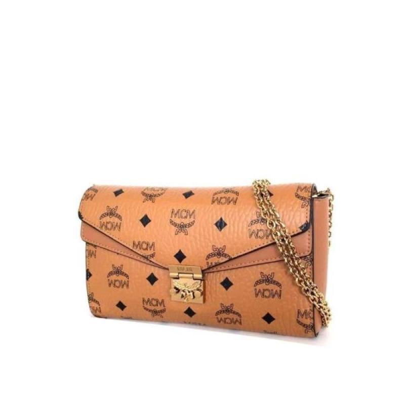 mcm flap bag