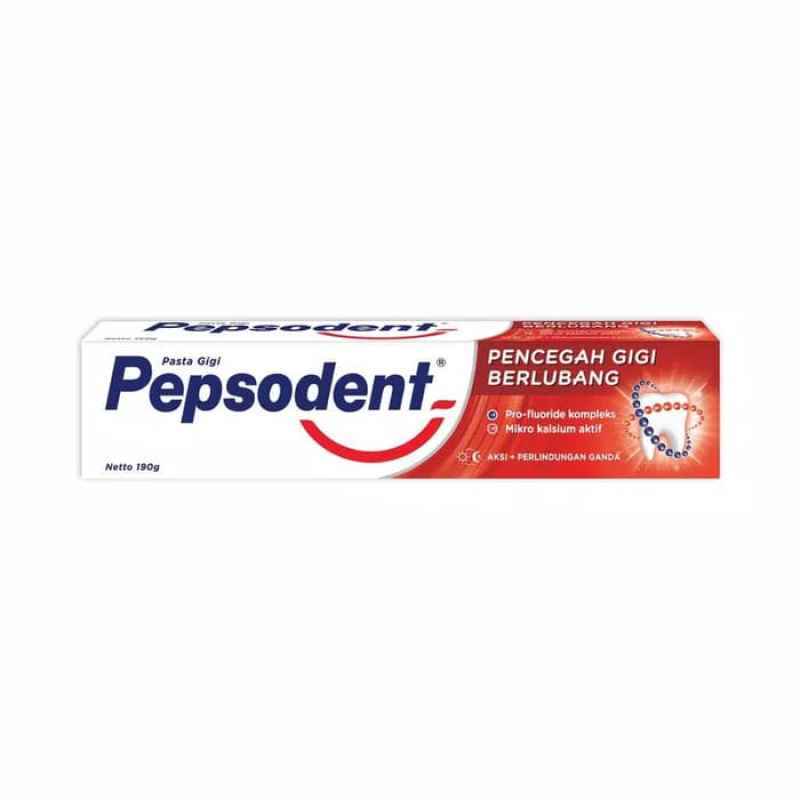 Jual Pepsodent Pasta Gigi Pencegah Gigi Berlubang 190g Online Mei 2021 Blibli