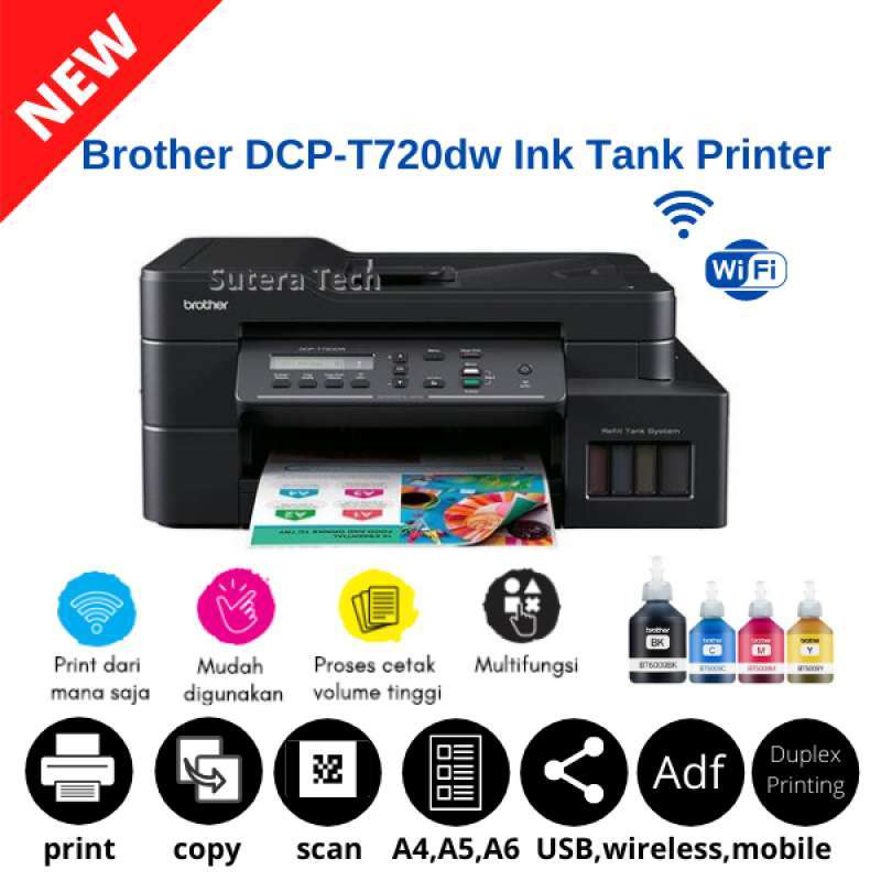 Jual Brother DCP-T720DW Ink Tank Printer di Seller Sutera ...