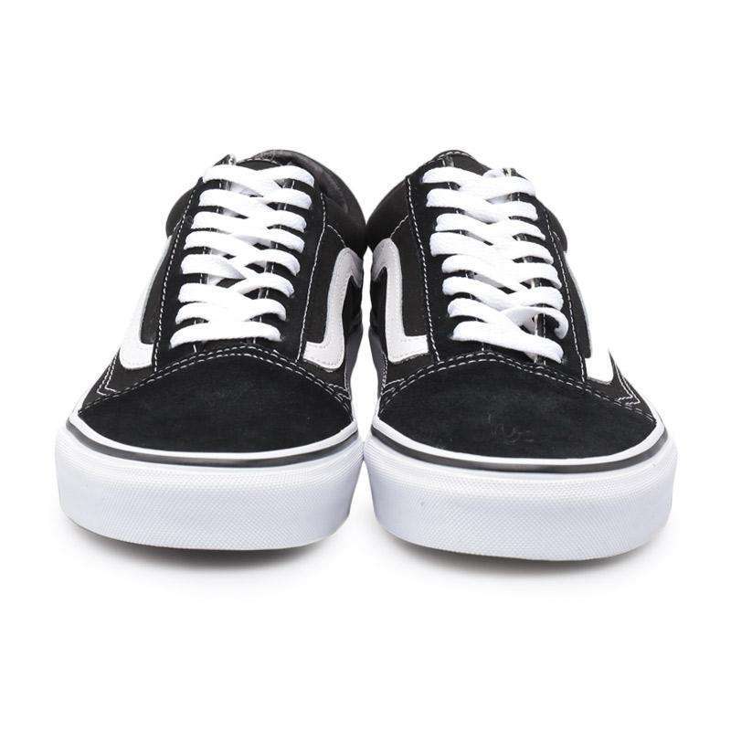 black vans white
