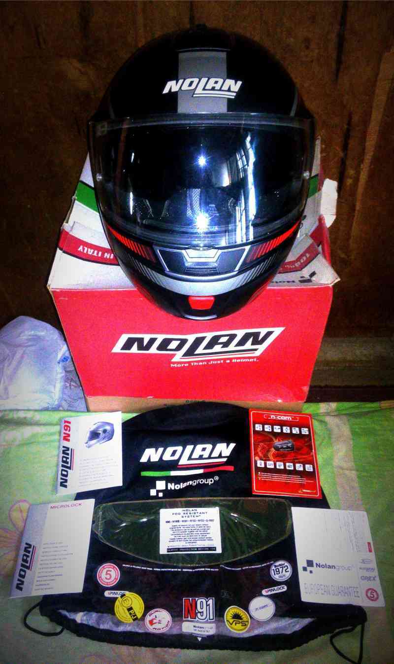 Jual Helm Nolan N91 Modular Double 