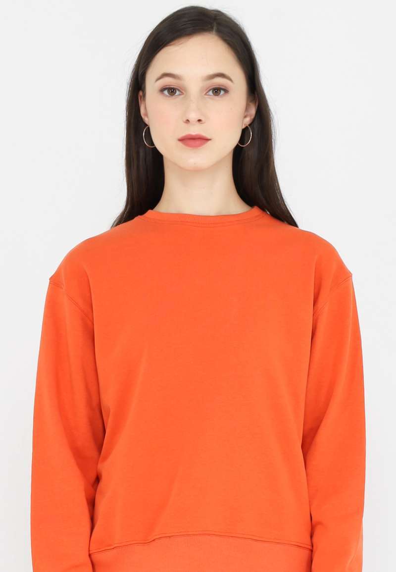 Sweater orange polos discount