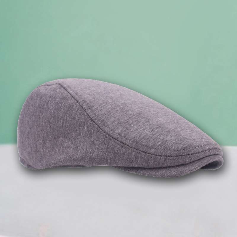 Cotton Newsboy Hat Classic Hat Flat Cap 