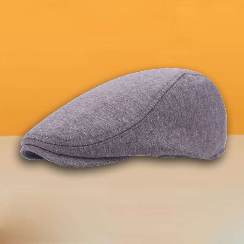 Cotton Newsboy Hat Classic Hat Flat Cap 
