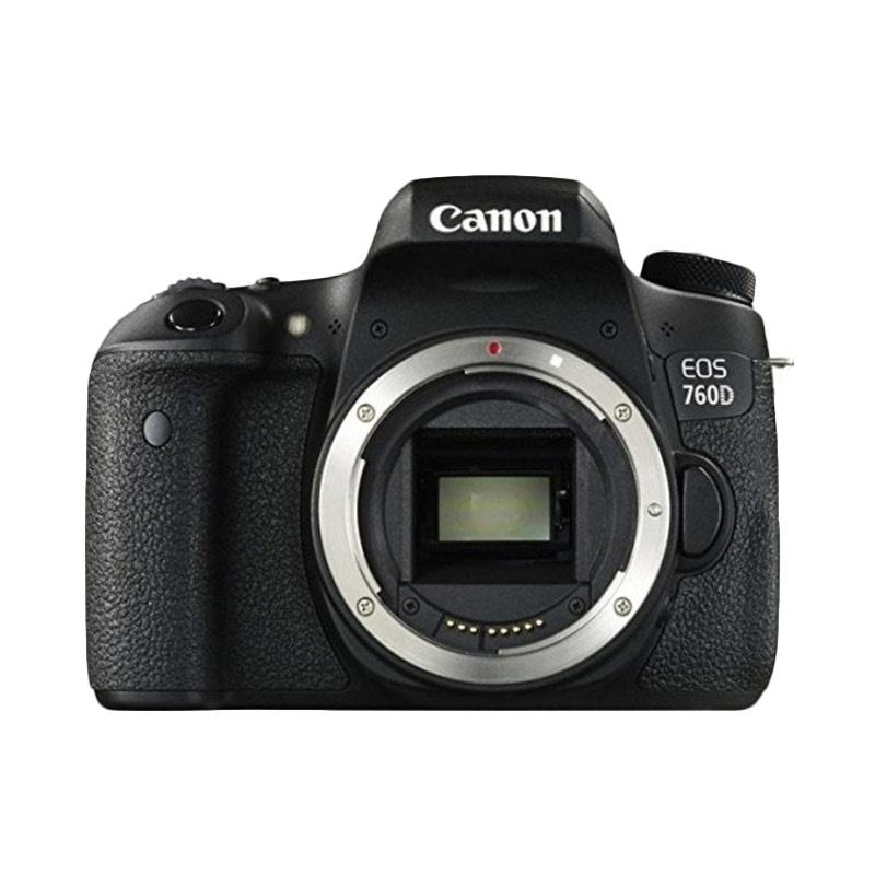 Canon EOS 760D Kamera DSLR - Hitam [Body Only]