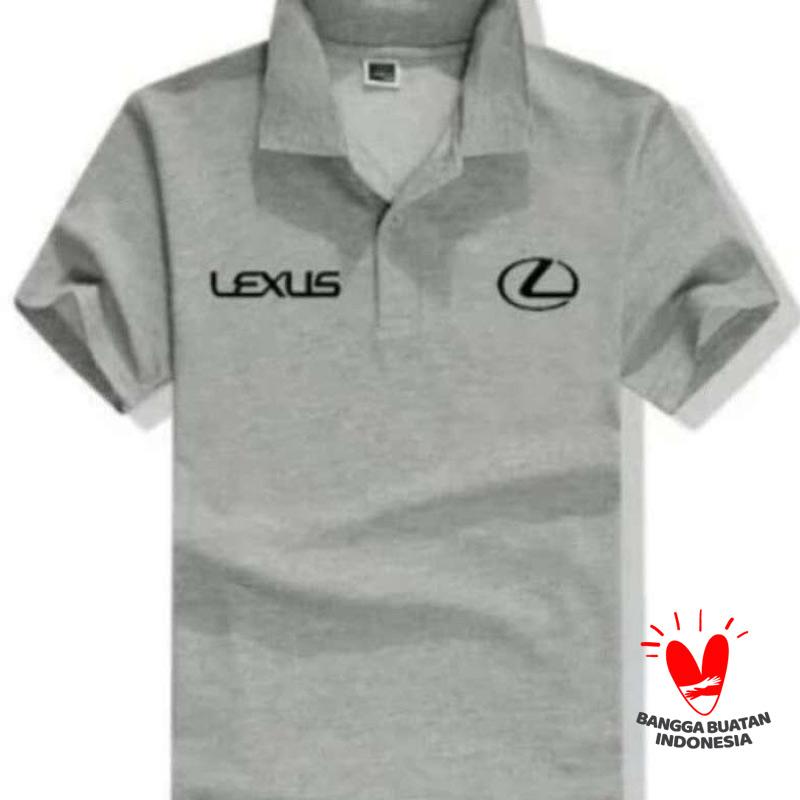 POLO SHIRT LEXUS BAJU TSHIRT KAOS MOBIL 