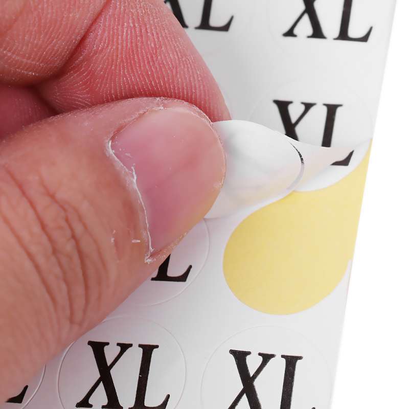 Promo 70 Sheets Clothing Shoes Round Size Stickers Retail ...