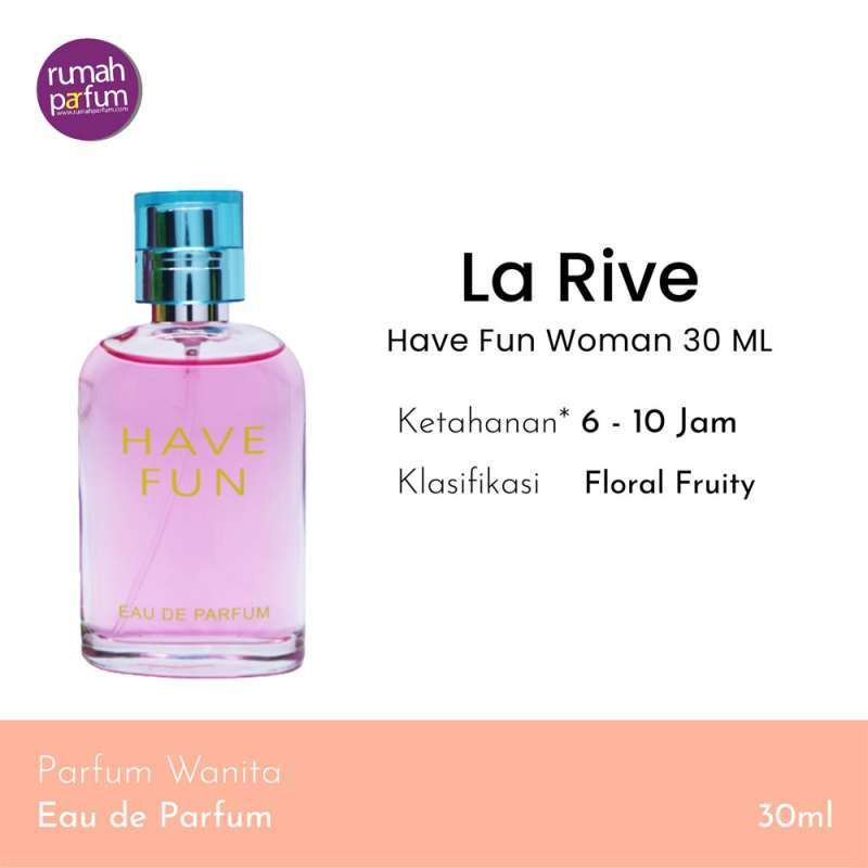 Promo La Rive Have Fun Woman Parfum Wanita 30 mL Diskon 30 di