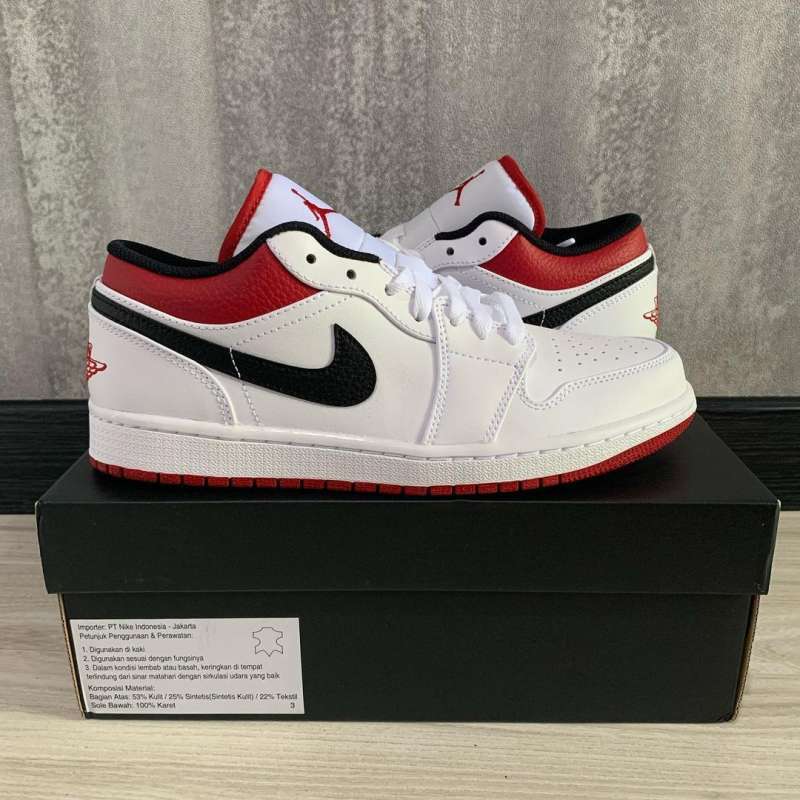 Jual Nike Air Jordan 1 Low White University Red Online Mei 21 Blibli Jual Nike Air Jordan 1 Low White University Red Online Mei 21 Blibli