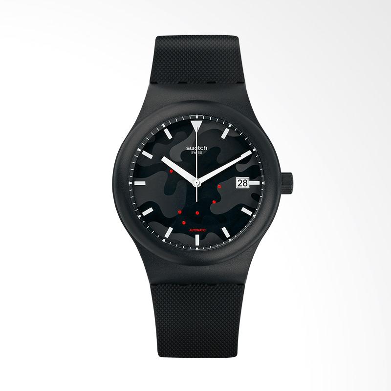 Swatch MATIC Sistem Clouds Jam Tangan Pria - Hitam [SUTA401]