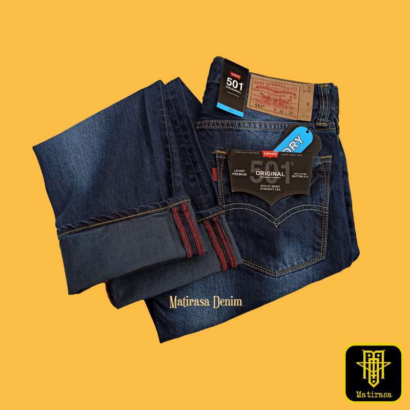 Jual Celana Levis 501 Original Pria Import Made In Japan Straight Fit Denim  Selvedge Accent / Celana Jins Pria Panjang / Celana Levis Pria Import -  HItam 28 di Seller Matirasa - Indonesia | Blibli