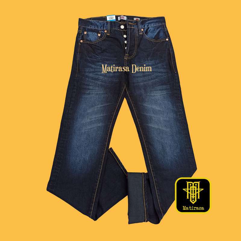 Jual Celana Levis 501 Original Pria Import Made In Japan Straight Fit Denim  Selvedge Accent / Celana Jins Pria Panjang / Celana Levis Pria Import -  HItam 28 di Seller Matirasa - Indonesia | Blibli