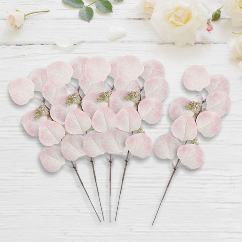 Artificial rose head skin fishing wedding decoration home 5pcs 