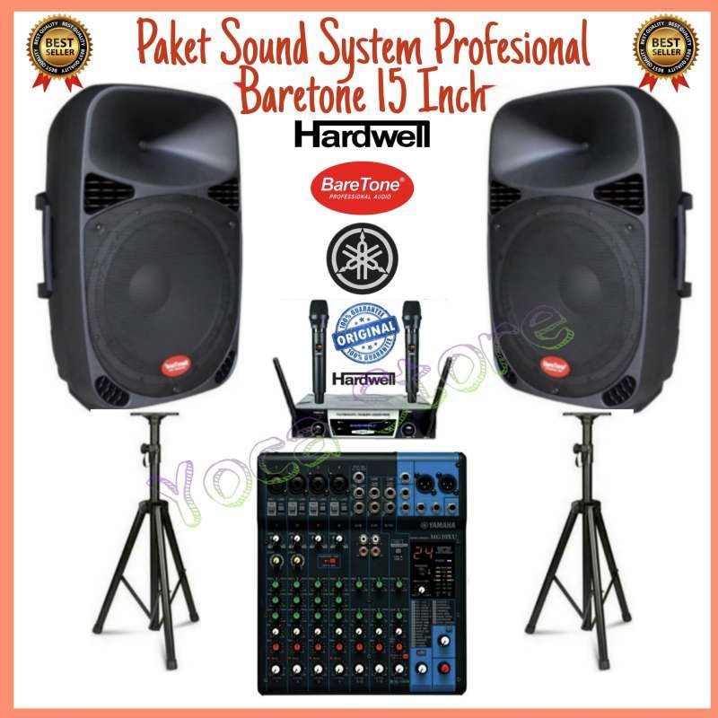 Sound system outlet 15 inch