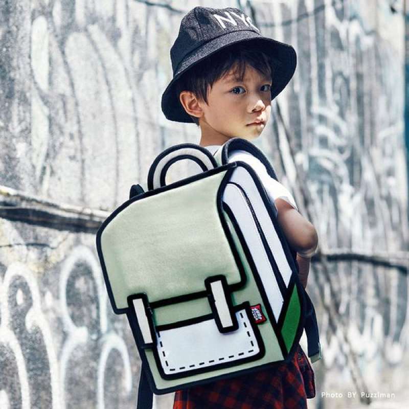 Jump from paper shop backpack