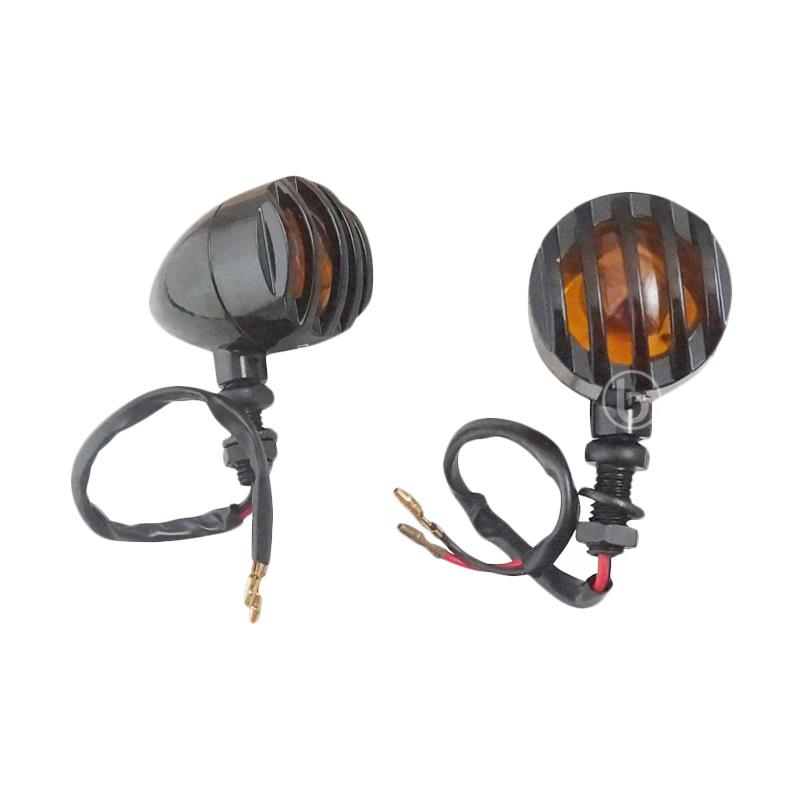 Jual Mortech Retro Tralis Lampu Sein Motor Custom Variasi For Verza Hitam Online Agustus 2020 Blibli Com