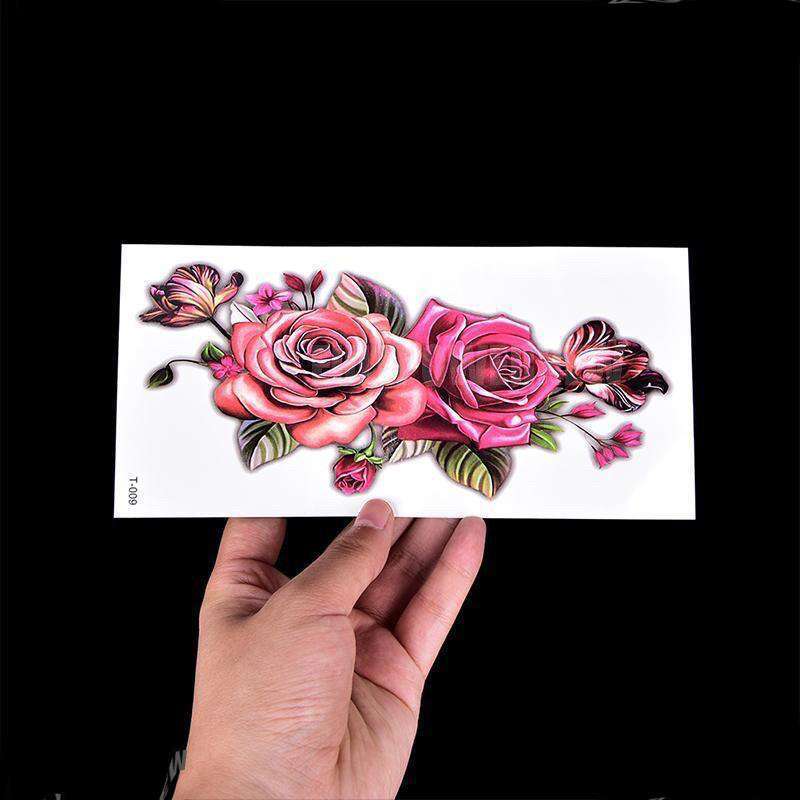 Jual Sticker Tattoo Temporary Tato Bunga Mawar Terbaru Oktober 2021 Harga Murah Kualitas Terjamin Blibli