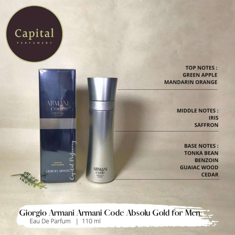 Armani code absolu gold hot sale basenotes
