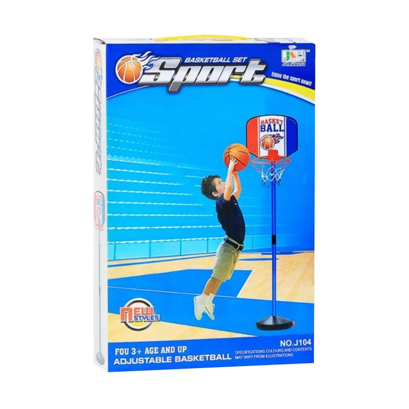 Momo Toys J104 Basketball Set Mainan Bola Basket Anak