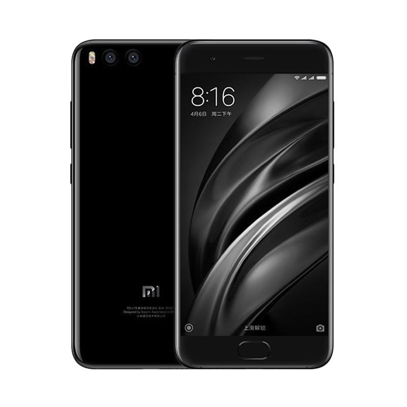 Xiaomi Mi 6 Smartphone - Black [128GB/6GB] Free Tempered Glass
