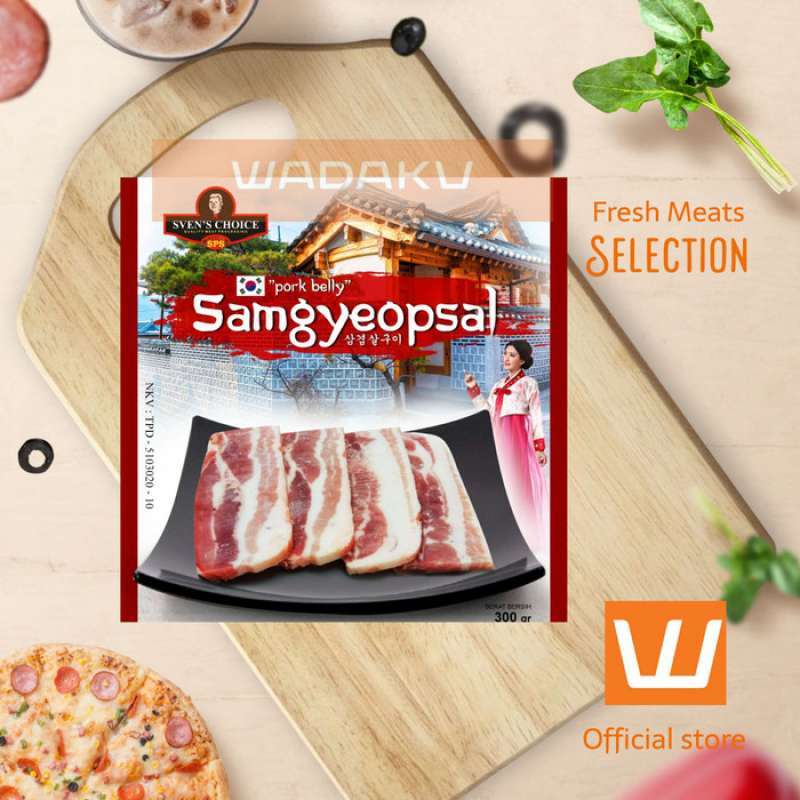 Jual Samgyeopsal Sven's choice pork belly sliced bbq korea 200g di Seller  Wadaku Jakbar - Kota Jakarta Barat, DKI Jakarta | Blibli