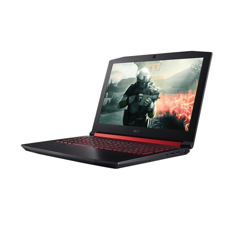 Acer Nitro 5 AN515-51-74D9 Gaming Notebook - Black Red [i7-7700HQ/16GB/1TB+128GB/15.6 Inch/Linux]