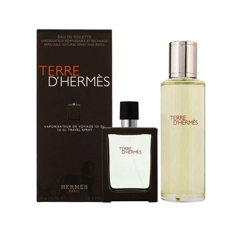 parfum pria THE TERRE D'HERMES gift set eau de toilette 125ml 30ml