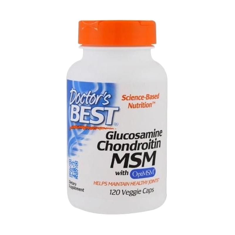 Jual Doctor S Best Glucosamine Chondroitin Msm Dan Optimsm Suplemen Kesehatan 120 Kapsul Online November 2020 Blibli