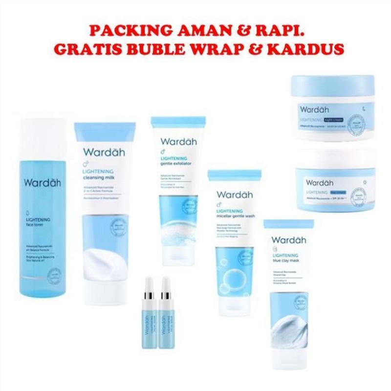 Jual Wardah Lightening Series Paket Hemat Pemutih Pencerah Kulit Wajah Terbaru Oktober 2021 Harga Murah Kualitas Terjamin Blibli