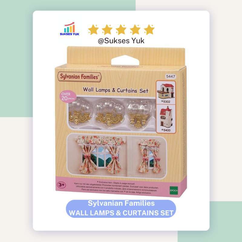 Sylvanian families curtains hot sale