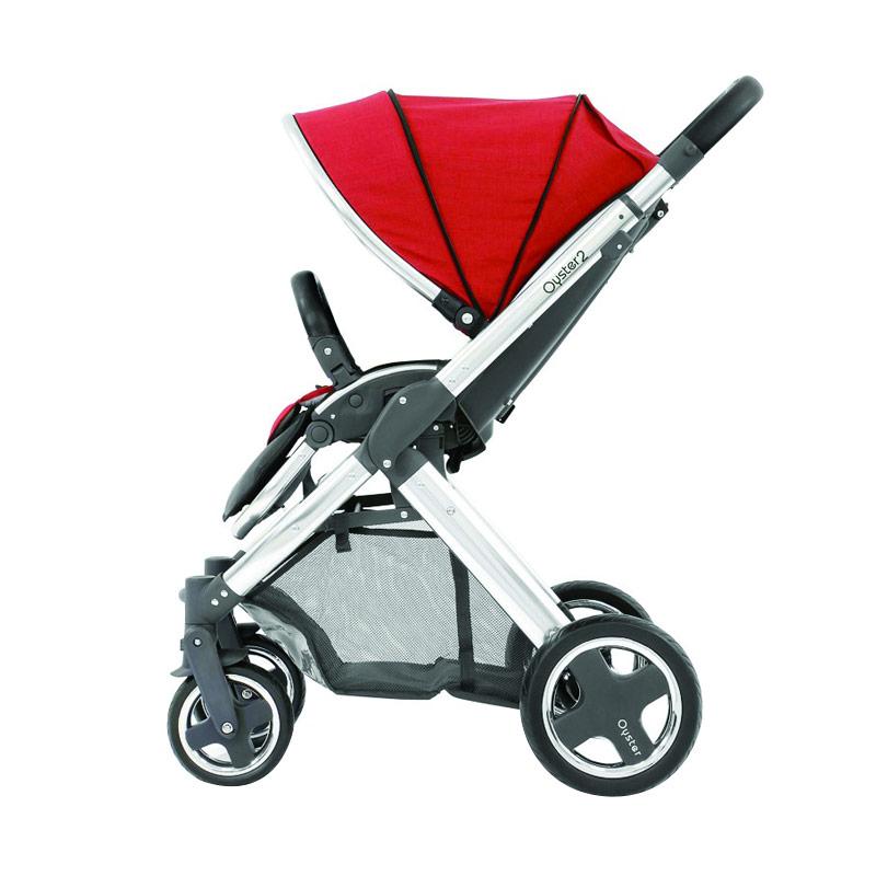 Promo Oyster 2 Mirror Stroller Red Diskon 16 di Seller Karenina