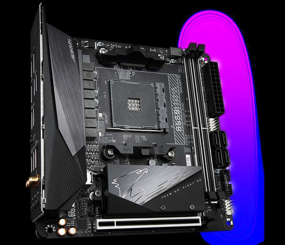 Gigabyte B550i Aorus Pro Ax Mini Itx Motherboard Gigabyte Aorus