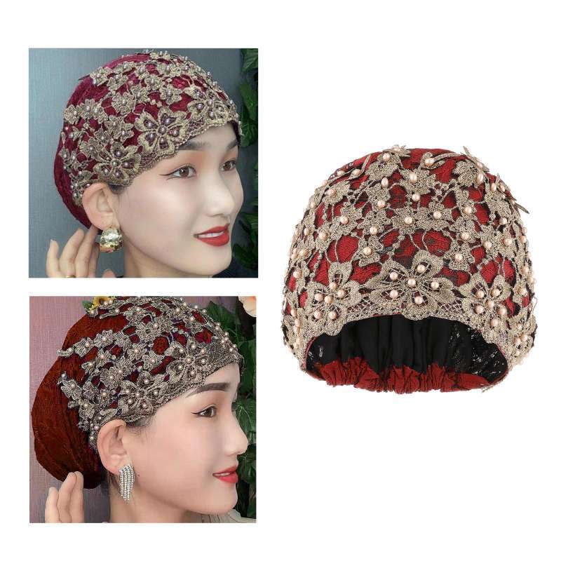 Promo Women Beanie Floral Ladies Cancer 