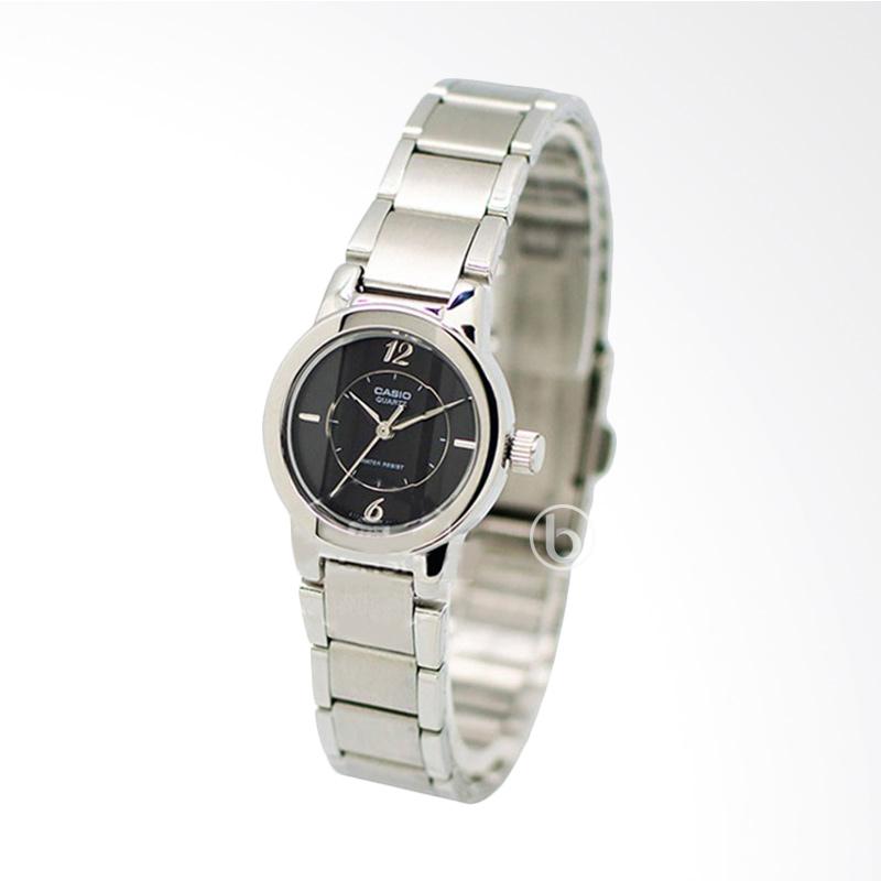 CASIO LTP-1230D-1C Enticer Casual Jam Tangan Wanita Black