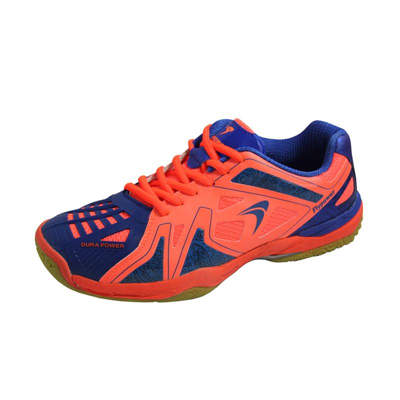 Jual Flypower Mendut 02 Sepatu Badminton Orange Blue Online Oktober 2020 Blibli Com
