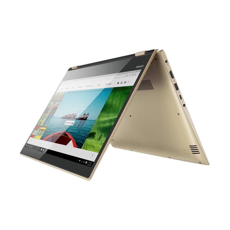 Lenovo Yoga 520-14IKB 2in1 Notebook-Gold/Black/Grey  [i5-8250U/8GB/1TB/Geforce 2GB/Backlit Key/14