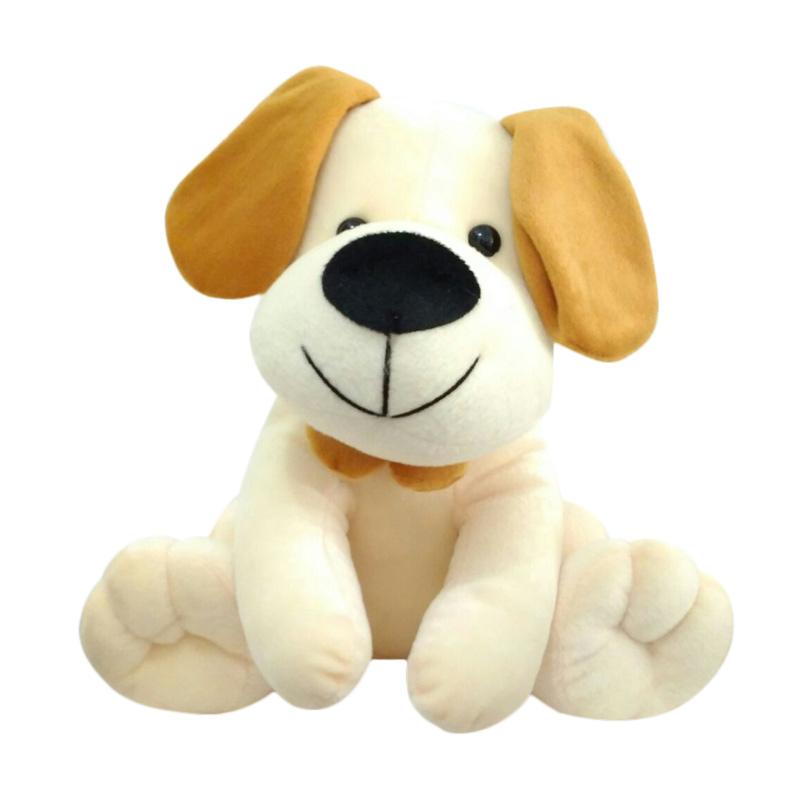 SEULGI 0960020266 Animal Dog Anjing Boneka - Brown