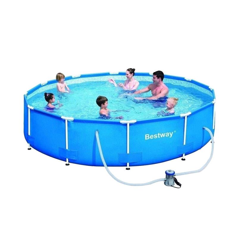 Jual Bestway Steel Pro Frame Pool 366 With Water Filter Kolam Renang Online Oktober 2020 Blibli Com