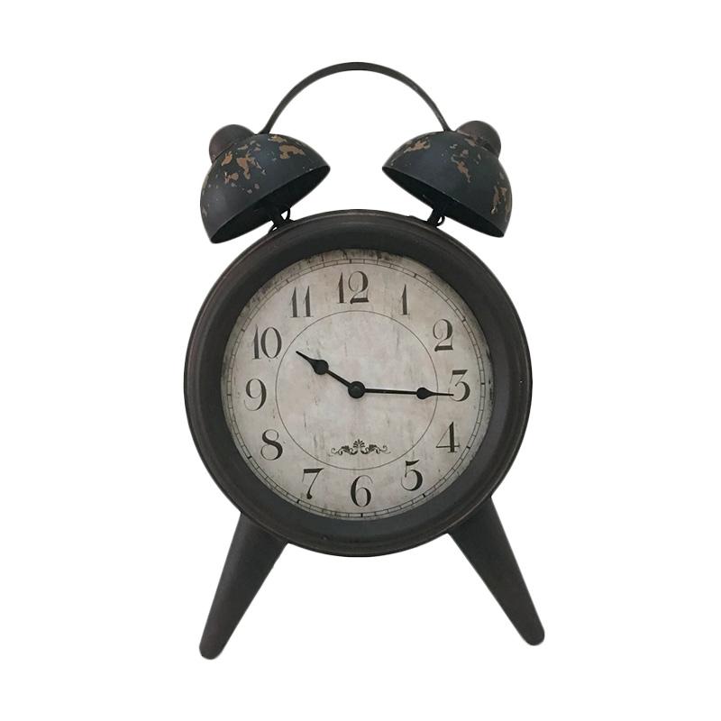 Beli Tokuniku Vintage Retro Europian Antique Alarm Clock Shape Jam Desktop [10 Inch/Big