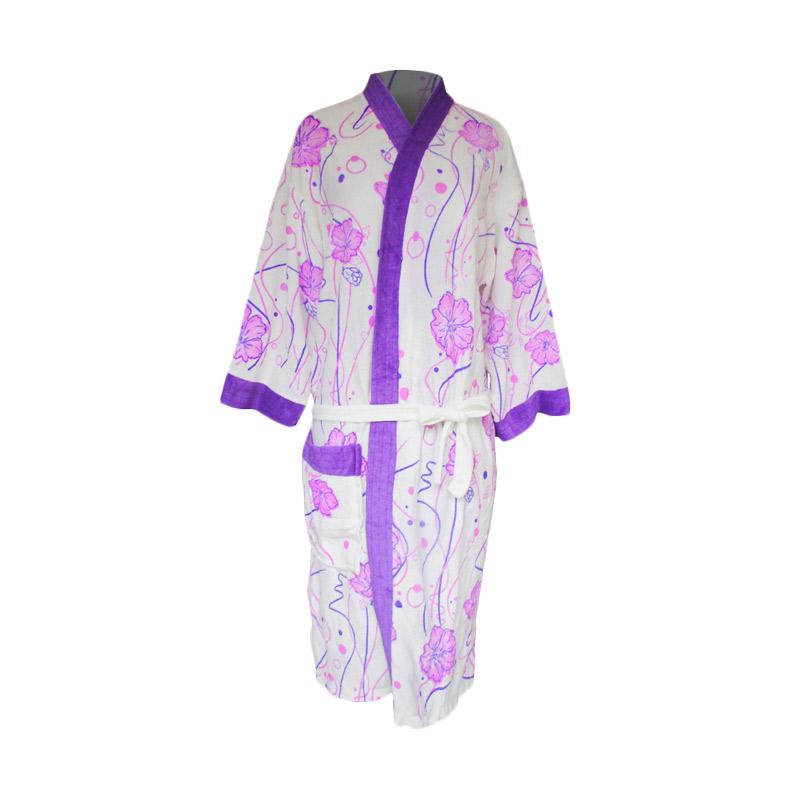 Jual Rainy Collections Motif Bunga Sepatu Lis Handuk Kimono Dewasa Ungu Online Oktober 2020 Blibli Com