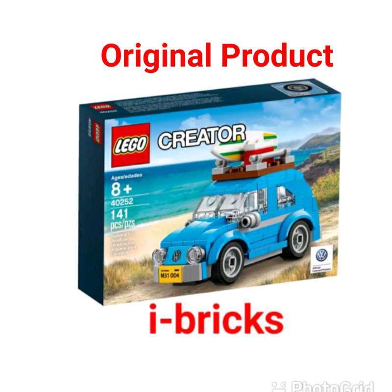 LEGO 40252 Creator Mini Volkswagen Beetle Blocks Stacking Toys