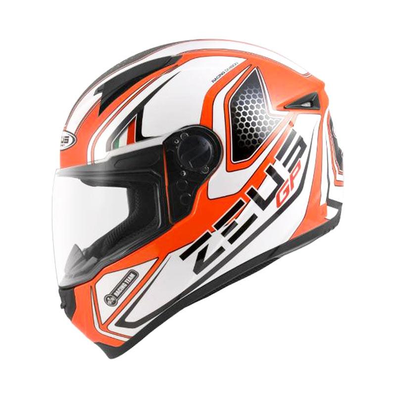 Helm full face orange hotsell